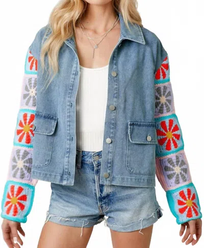 Mystree Making Nice Jacket In Denim