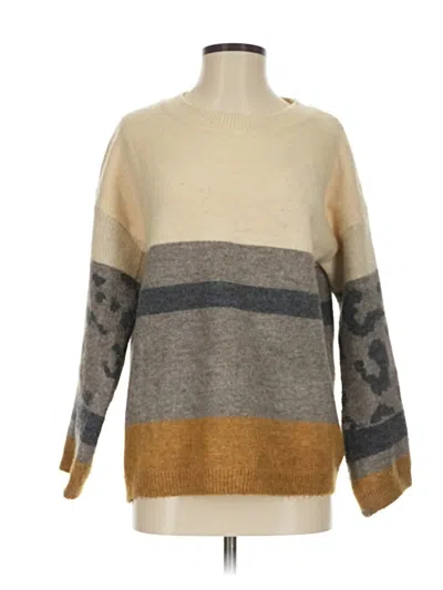 Pre-owned Mystree Pullover Sweater In Brown