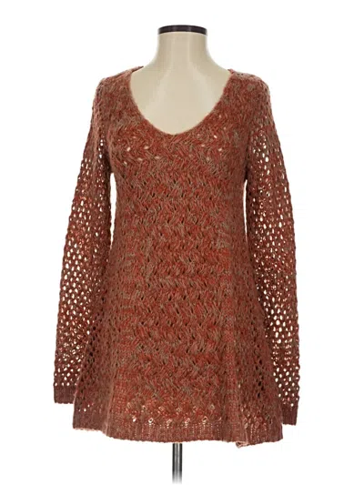 Pre-owned Mystree Pullover Sweater In Brown