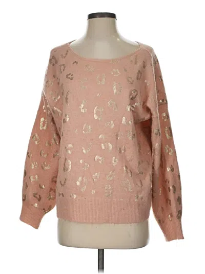 Pre-owned Mystree Pullover Sweater In Pink