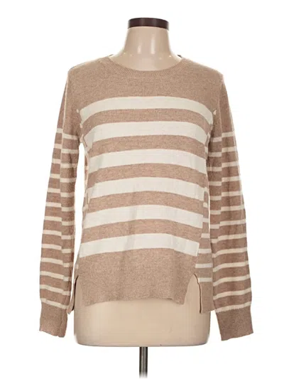 Pre-owned Mystree Pullover Sweater In Tan