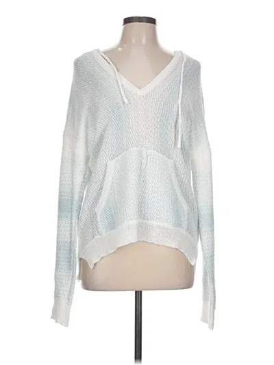 Pre-owned Mystree Pullover Sweater In White
