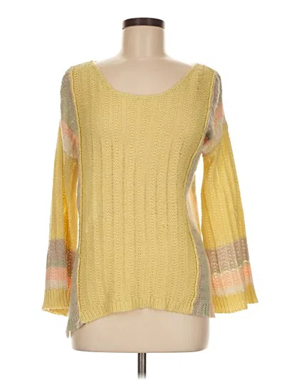 Pre-owned Mystree Pullover Sweater In Yellow