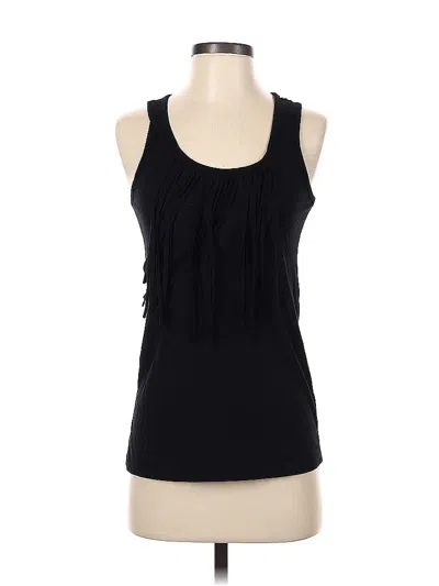 Pre-owned Mystree Sleeveless Blouse In Black