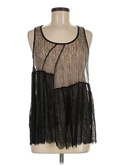 Pre-owned Mystree Sleeveless Blouse In Black