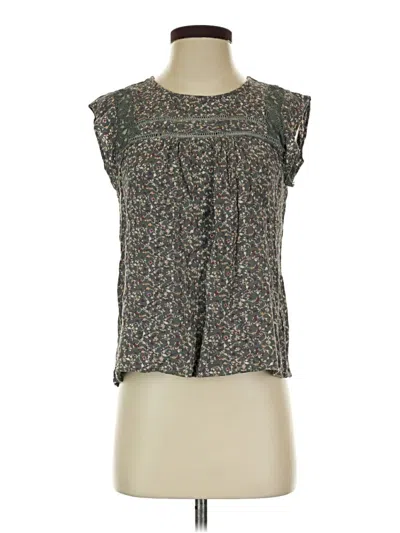 Pre-owned Mystree Sleeveless Blouse In Green