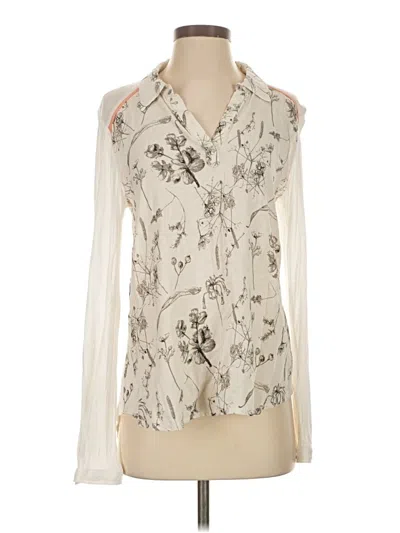 Pre-owned Mystree Sleeveless Blouse In Ivory