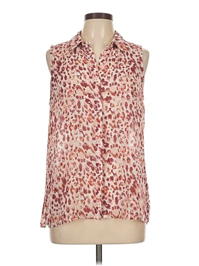 Pre-owned Mystree Sleeveless Blouse In Red