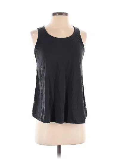 Pre-owned Mystree Sleeveless Top Black Halter Neckline Tops