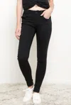 Mystree Stretchy Skinny Jeans In Black In Black