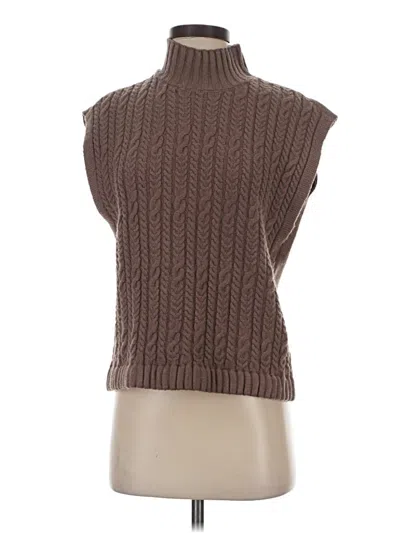 Pre-owned Mystree Sweater Vest In Brown