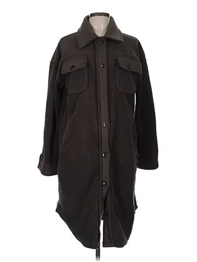 Pre-owned Mystree Trenchcoat In Black