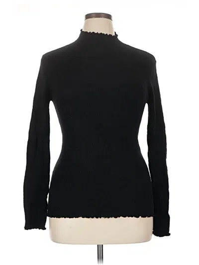 Pre-owned Mystree Turtleneck Sweater In Black