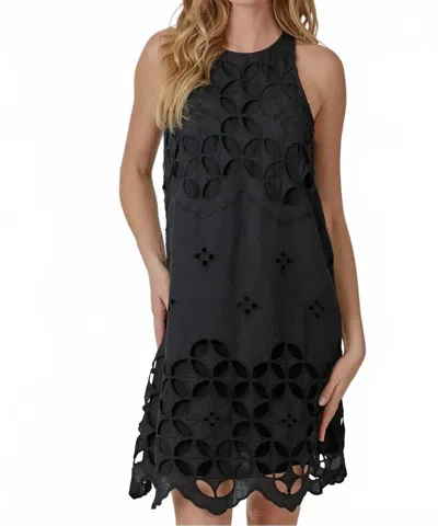 Mystree Women's Lace Dress In Black