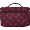 Mytagalongs Allure Cosmetic Case In Burgundy