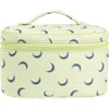 Mytagalongs Allure Cosmetic Case In Half Moon Lime