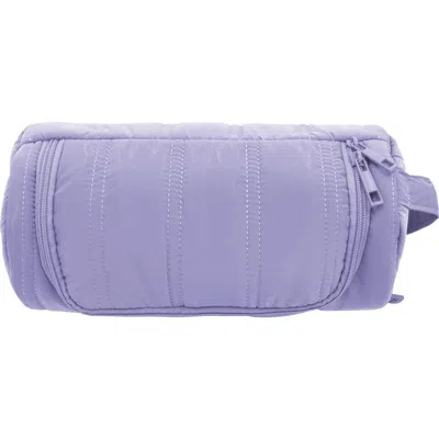 Mytagalongs Barrel Hanging Toiletry Bag In Lilac
