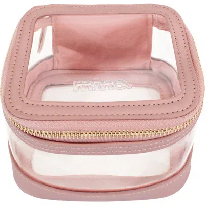 Mytagalongs Beauty Cube Organizer Case In Light Pink