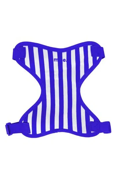 Mytagalongs Cabana Stripes Dog Harness In Black