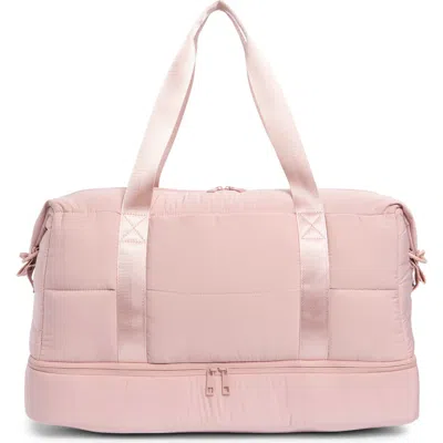 Mytagalongs Cloud Drop Bottom Duffle Bag In Nordstrom Blush