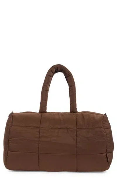Mytagalongs Cloud Duffle Bag In Brown