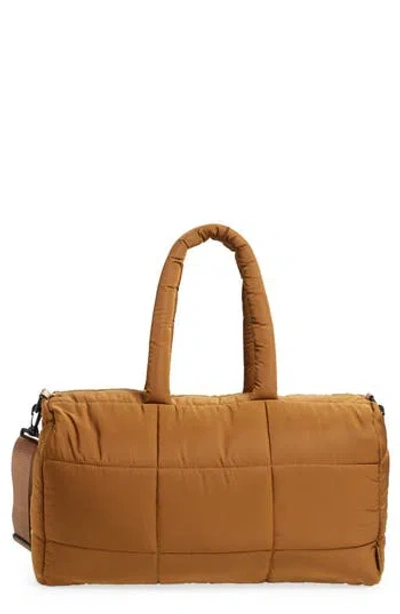 Mytagalongs Cloud Duffle Bag In Caramel