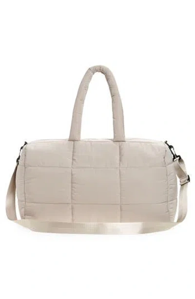 Mytagalongs Cloud Duffle Bag In Creme