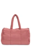 Mytagalongs Cloud Duffle Bag In Pink