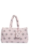 Mytagalongs Cloud Duffle Bag In Pink