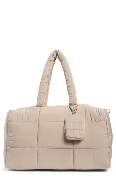 Mytagalongs Cloud Duffle Bag In White
