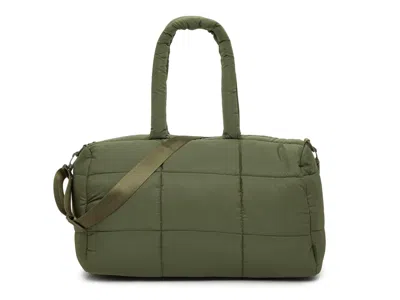 Mytagalongs Cloud Puffer Weekender In Green