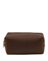 Mytagalongs Cosmetics Case With Pouch In Brown