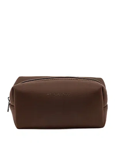 Mytagalongs Cosmetics Case With Pouch In Brown