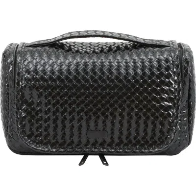 Mytagalongs Cosmo Hanging Toiletry Bag In Black
