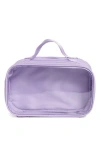 Mytagalongs Detachable Toiletry Case In Purple