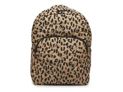 Mytagalongs Diamond Quilt Backpack In Brown