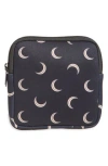 Mytagalongs Double Detachable Pouch In Half Moon Black