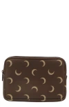 Mytagalongs Double Detachable Pouch In Half Moon Brown
