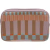 Mytagalongs Double Zip Easy View Pouch In Multi