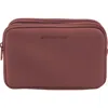 Mytagalongs Double Zip Easy View Zip Pouch In Desert Rose