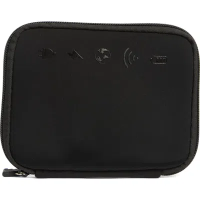 Mytagalongs Flat Charger Case In Black