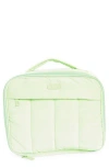 Mytagalongs Floral Toiletry Bag In Lime
