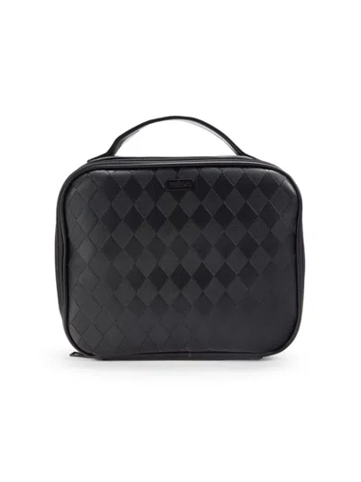 Mytagalongs Geometric Cosmetic Case In Black