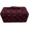 Mytagalongs Khatie Large Cosmetic Case In Burgundy