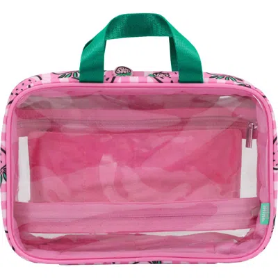 Mytagalongs Kids' Mini Madrid Clear Hand Case In Pink