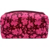 Mytagalongs Loaf Cosmetic Bag With Zip Pouch In Pink