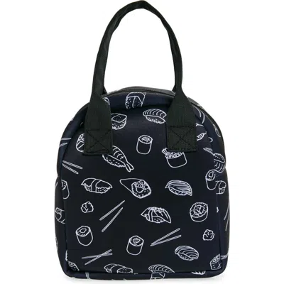 Mytagalongs Mariposa Butterfly Foodie Tote In Black Multi