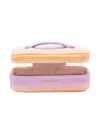 Mytagalongs Medium My Clear Logo Makeup Pouch In Gradient