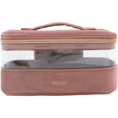 Mytagalongs Medium Train Cosmetics Case In White