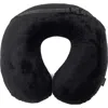 Mytagalongs Memory Foam Neck Pillow In Black